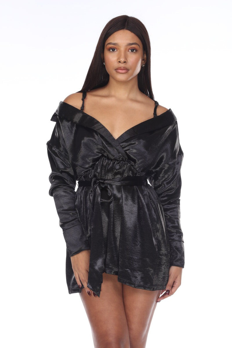 Silk Dress with Pockets