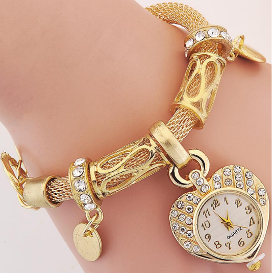 New Style Golden Love Bracelet Watches