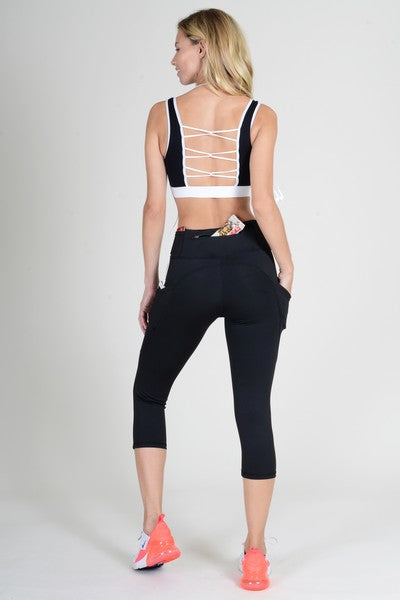 Loop Back Sports Bra