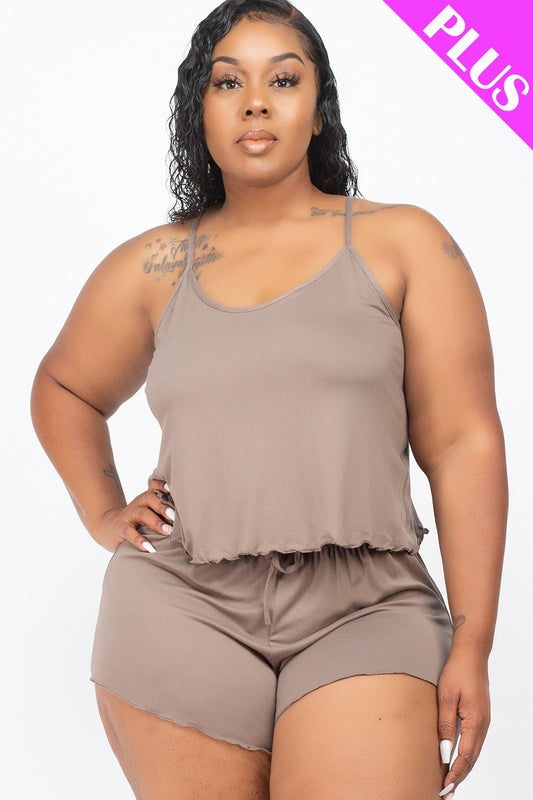 Plus Size Lounge Set