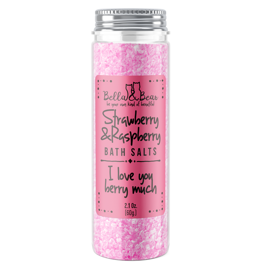Strawberry & Raspberry: I love you berry much