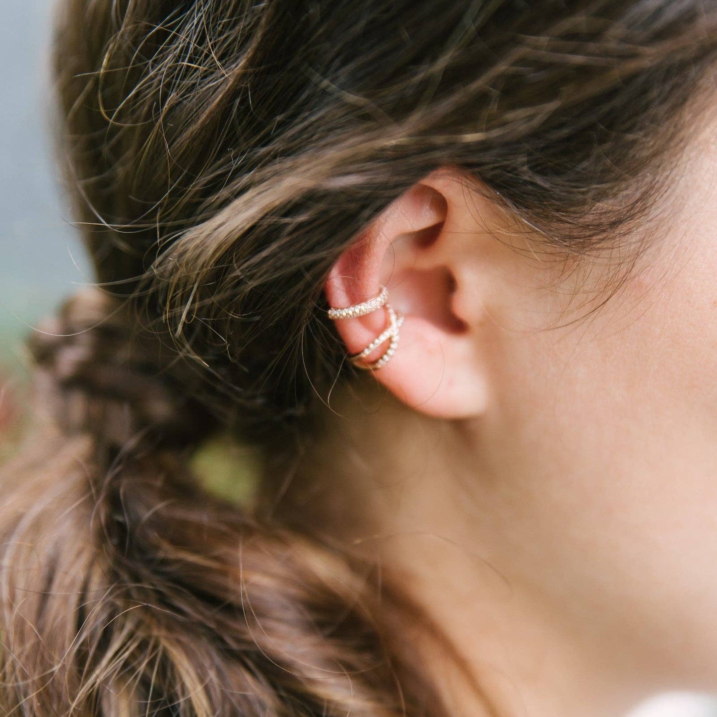 Sterling Silver Ear Cuff - no piercing required